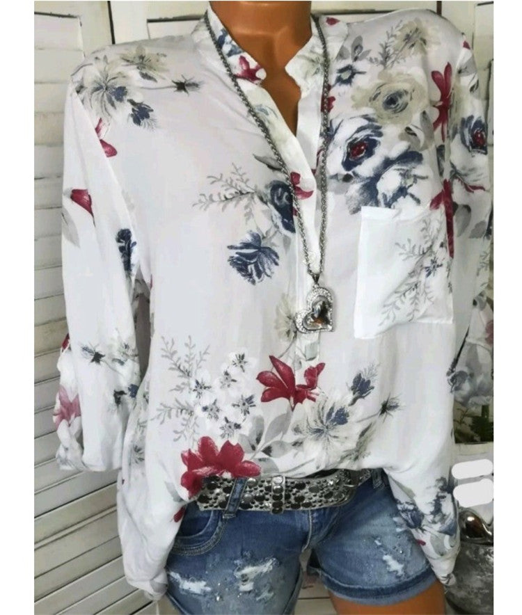 5XL Size Summer Tops Women Blouse