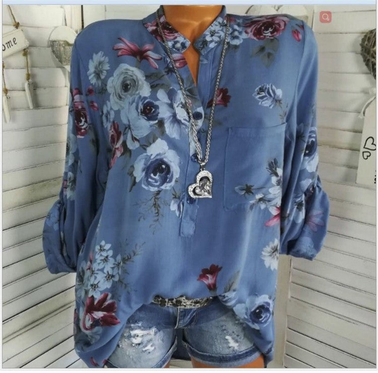 5XL Size Summer Tops Women Blouse