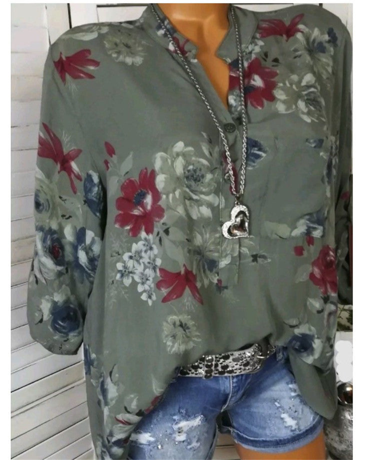 5XL Size Summer Tops Women Blouse
