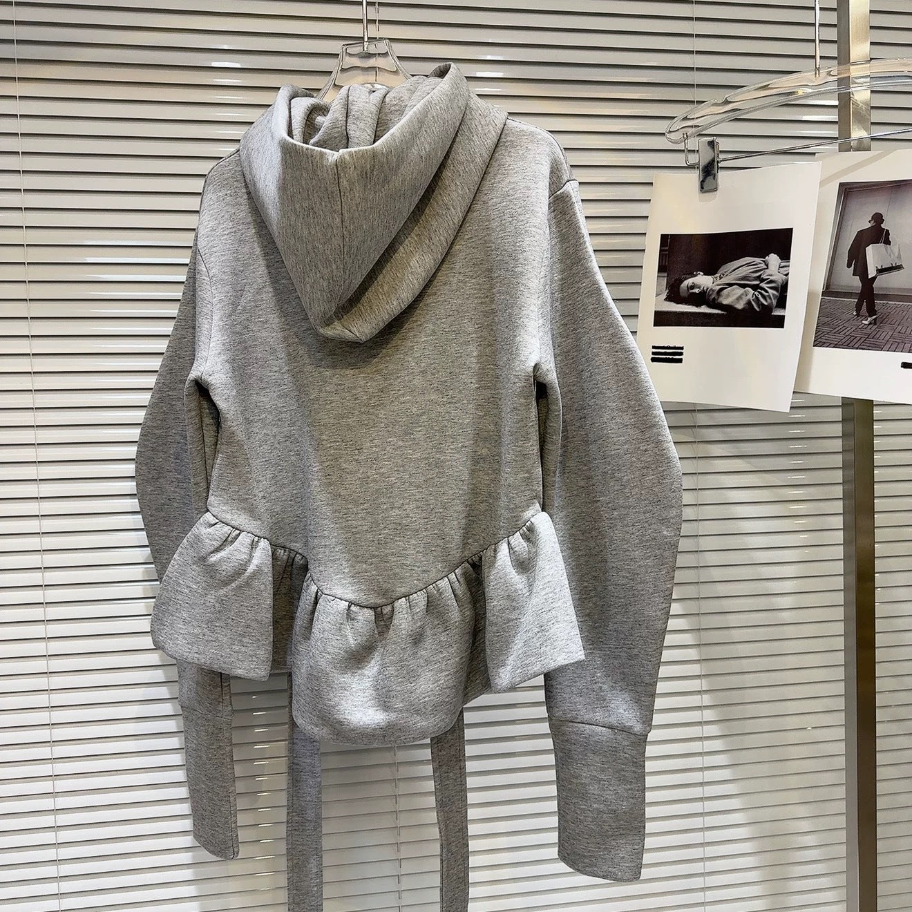 Girls Spring Autumn Bow-Knot Lace-Up Hoodie